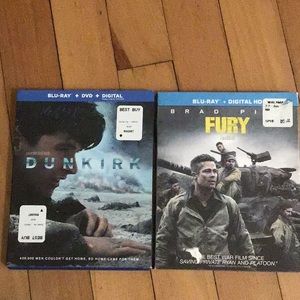 Dvd War movie blu ray bundle